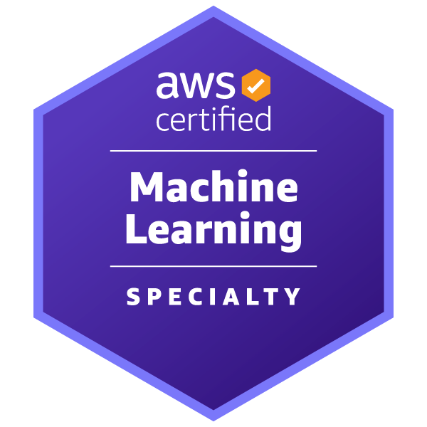 AWS ML Specialty Badge